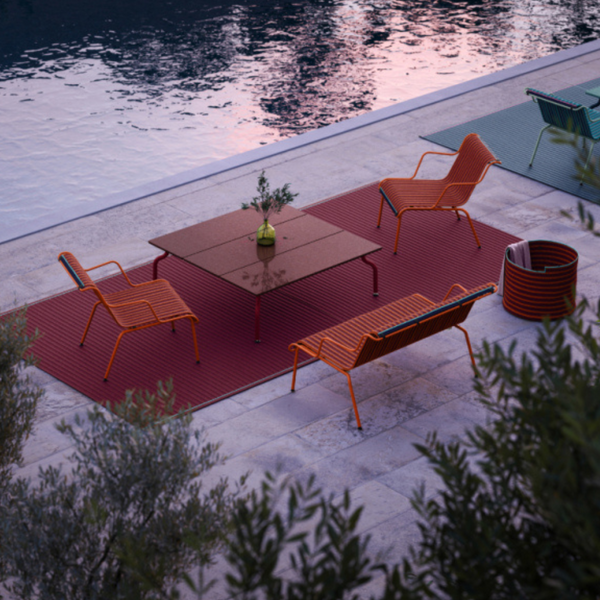 Magis Design South Low Bench Outdoor - Stapelbare Lage Lounge Buitenbank