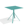 Babel D Melik Vierkante tafel 70x70 cm Turquoise