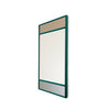 Magis vitrail spiegel vierkant 50cm 50x50cm groene lijst