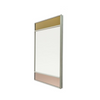 Magis vitrail spiegel vierkant 50cm 50x50cm lichtgrijze lijst