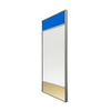 Magis vitrail spiegel rechthoekig 50 x 70 cm 50x70cm lichtgrijze lijst