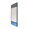 Magis vitrail spiegel rechthoekig 50 x 70 cm 50x70cm groene lijst