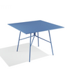 Babel D Kissi vierkante tafel 120x120 cm Licht Blauw
