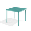 Babel D Bangi tafel 90×90 cm Turquoise