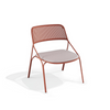 Babel D Jos-Lounge stoel Terracotta